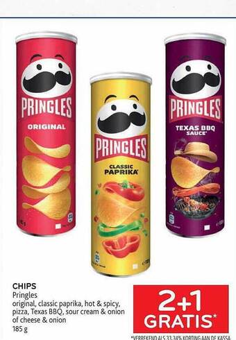 Alvo Chips pringles aanbieding