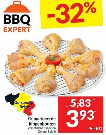 Intermarché Gemarineerde kippenbouten aanbieding