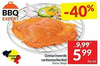 Intermarché Gemarineerde varkensschenkel aanbieding