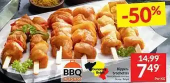 Intermarché Kippen- brochettes aanbieding