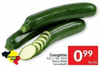 Intermarché Courgettes aanbieding