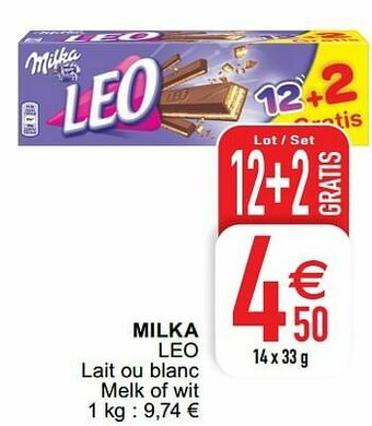 Cora Milka leo aanbieding