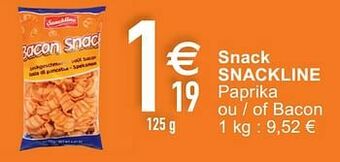 Cora Snack snackline aanbieding