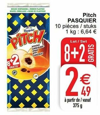 Cora Pitch pasquier aanbieding