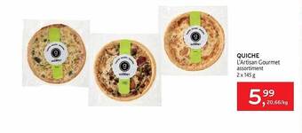 Alvo Quiche l'artisan gourmet aanbieding