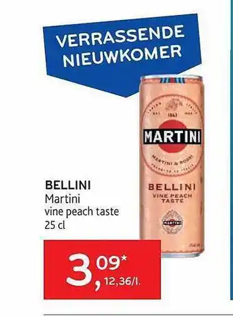 Alvo Bellini martini aanbieding