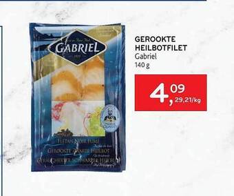 Alvo Gerookte heilbotfilet gabriel aanbieding
