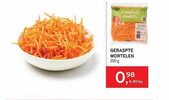 Alvo Geraspte wortelen aanbieding