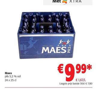 Colruyt Maes pils aanbieding