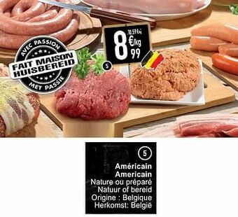 Cora Américain americain aanbieding