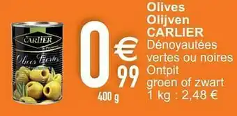 Cora Olives olijven carlier aanbieding