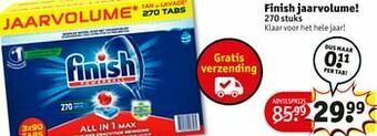 Kruidvat Finish jaarvolume! aanbieding