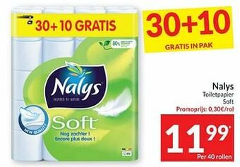 Nalys toiletpapier soft