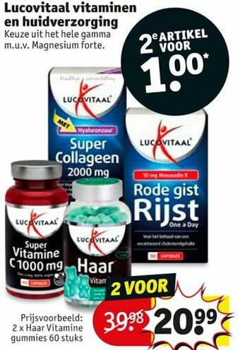 Kruidvat Haar vitamine gummies aanbieding