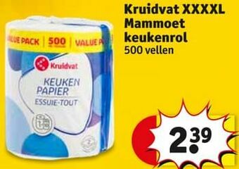 Kruidvat Kruidvat xxxxl mammoet keukenrol aanbieding