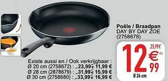 Poêle - braadpan day by day zoe