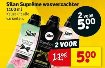 Kruidvat Silan suprême wasverzachter aanbieding