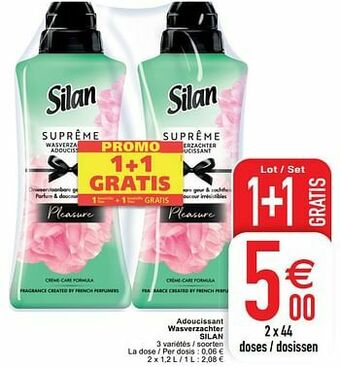 Cora Adoucissant wasverzachter silan aanbieding