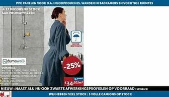 Zelfbouwmarkt Dumawall+ aanbieding