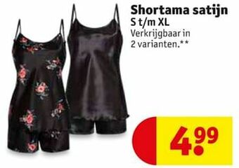 Shortama satijn