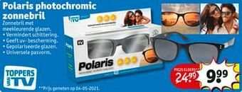 Polaris photochromic zonnebril