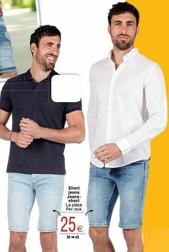 Cora Short jeans jeansshort aanbieding