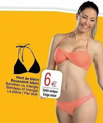 Haut de bikini bovenstuk bikini