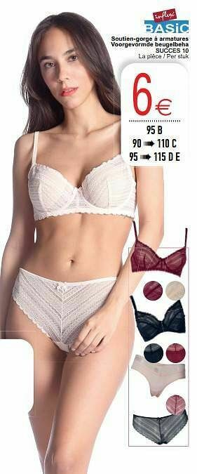 Cora Soutien-gorge à armatures voorgevormde beugelbeha succes 10 aanbieding