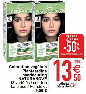 Cora Coloration végétale plantaardige haarkleuring naturanove aanbieding