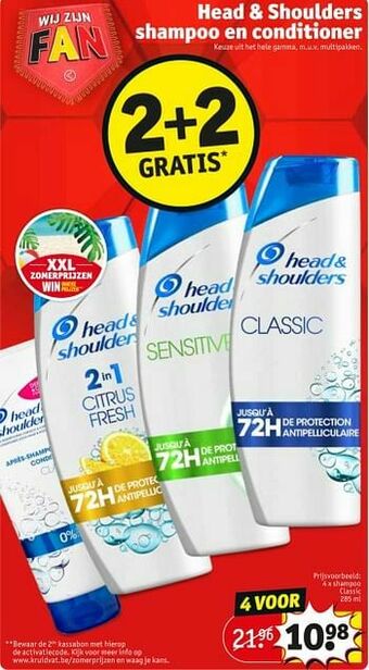 Kruidvat Shampoo classic aanbieding