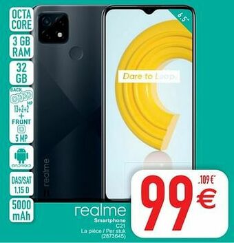 Realme smartphone c21