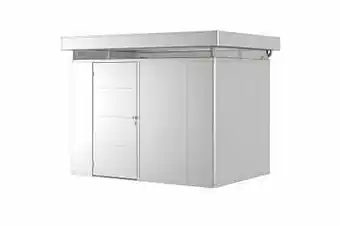 Brico Biohort CasaNova 300x200cm zilver metallic deur links aanbieding