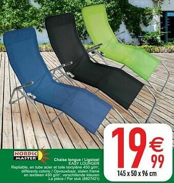 Cora Chaise longue - ligstoel easy lounger aanbieding