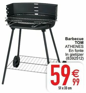Cora Barbecue tom athenes aanbieding
