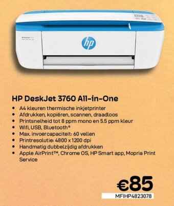 HP DeskJet 3760 All-in-One