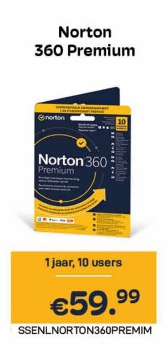 CompuDeals Norton 360 Premium aanbieding