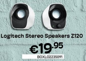 Logitech Stereo Speakers Z120