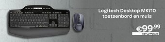 CompuDeals Logitech Desktop MK710 toetsenbord en muis aanbieding