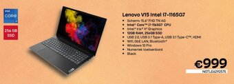 CompuDeals Lenovo V15 Intel i7-1165G7 aanbieding