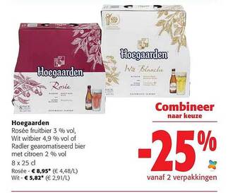 Colruyt Hoegaarden aanbieding