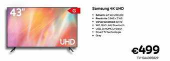 CompuDeals Samsung 4K UHD aanbieding