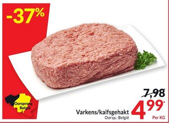 Varkens/kalfsgehakt