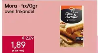 Mora 4x70gr oven frikandel