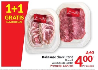 Intermarché Italiaanse charcuterie aanbieding