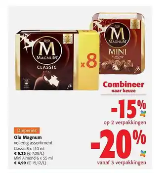 Colruyt Ola magnum aanbieding
