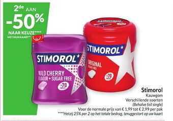 Intermarché Stimorol aanbieding