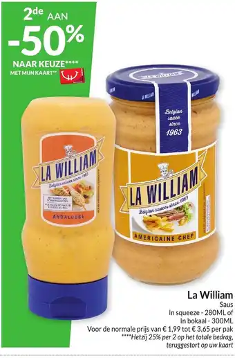 Intermarché La william 300ml per pak aanbieding