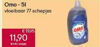 Omo 5l vloeibaar 77 schepjes