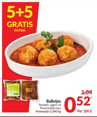 Intermarché Balletjes 100g aanbieding
