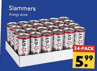 Slammers energy drink